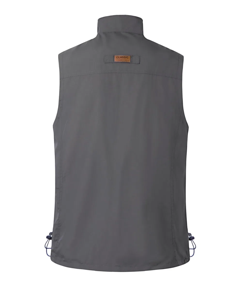 Uomo Gilet Sportivo da Caccia Leggero Gilet da Pesca Asciugatura Rapida Gilet da Lavoro Traspirante Giubbotti Senza Maniche Smanicata da Fotografia