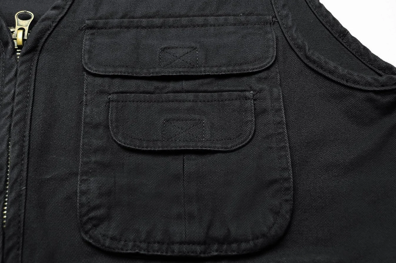 Uomo Gilet Pesca Viaggio Tasche Gilet Sport Giubbino da Lavoro Cronista Caccia Fotografi All'aperto Gilet Safari Giacche senza maniche con Multi-Tasche