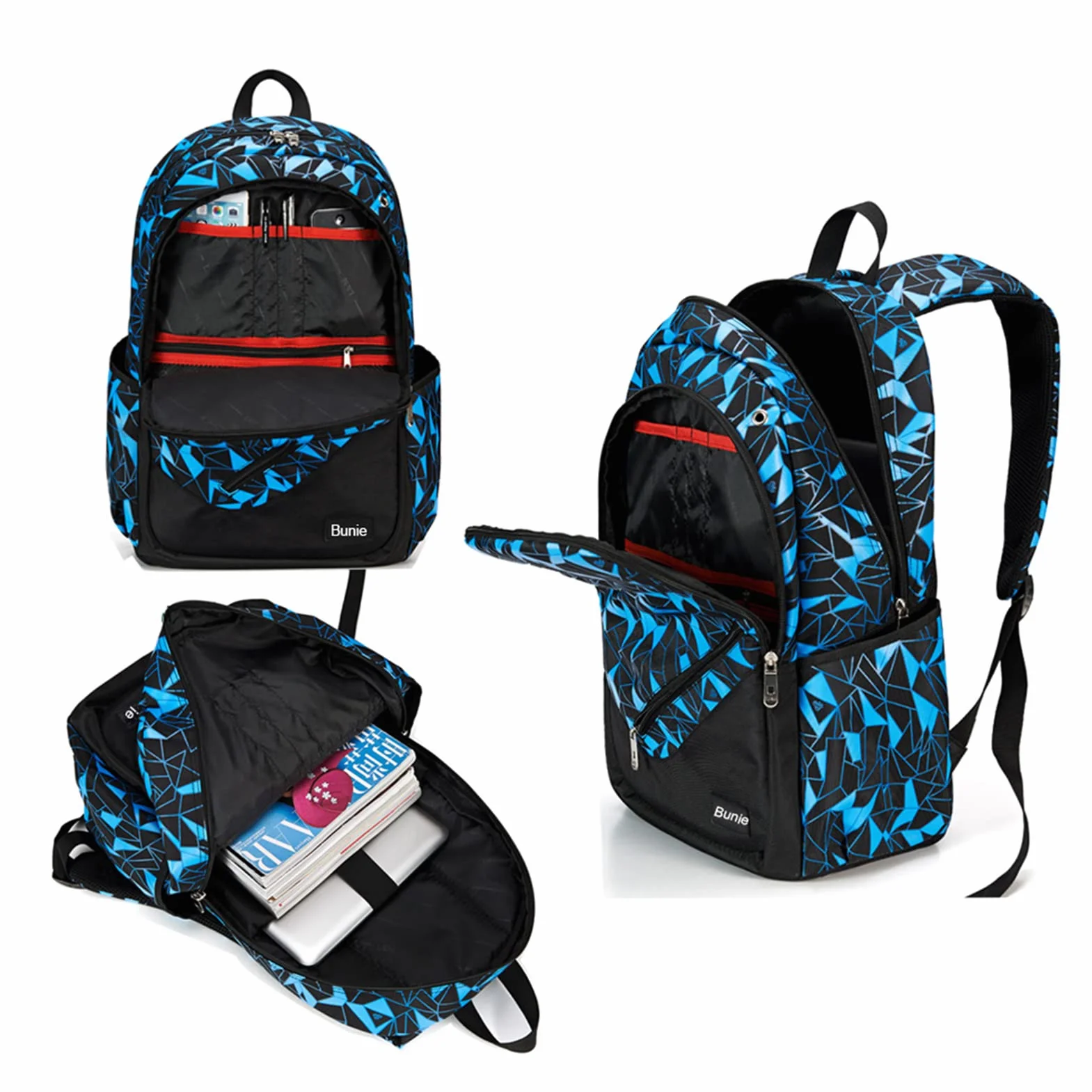 bunie Zaino Scuola Media Ragazzo Zaini Scuola Media Ragazzi Ragazze Zaino Scuola Elementare Bambino Borsa Impermeabili Casual Da Viaggio Zainetti Ragazza Stef E Phere 35 Litri Zainetto Set