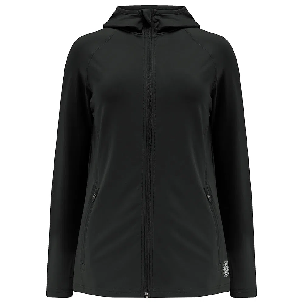 Time To Run Giacca Termica Da Donna Da Corsa Con Zip e Cappuccio Thermo Running