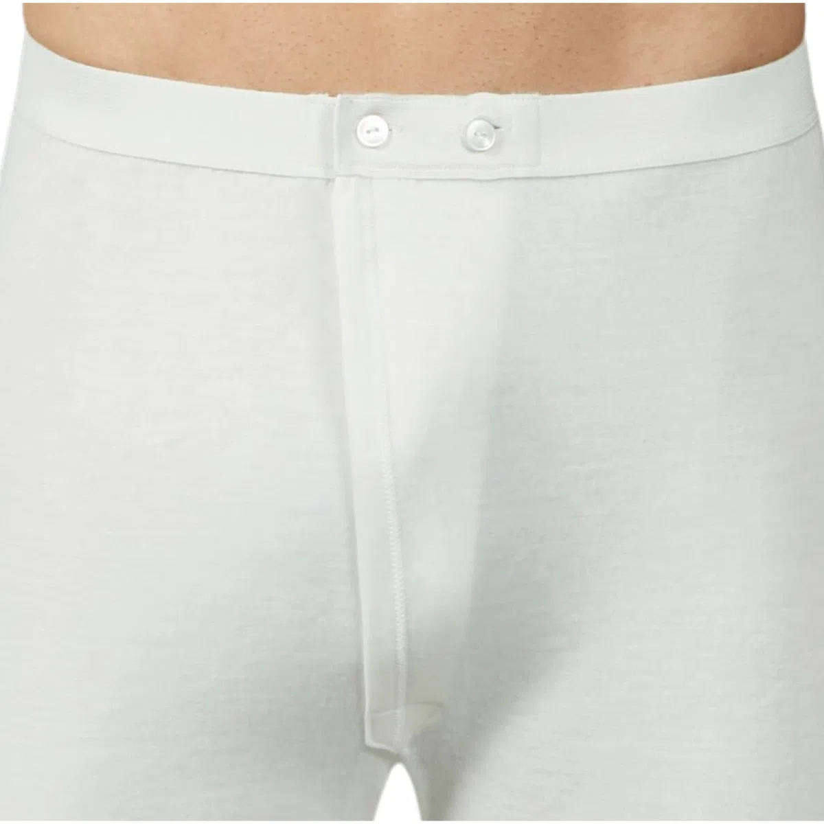 VP PINUCCIO VENEGONI Set 2 Mutande Uomo Lunghe Lana e Cotone; Made in Italy Intimo Termico Uomo Invernale Boxer Uomo con Apertura Frontale Invernali Mutanda Lunga Lana Mutandoni