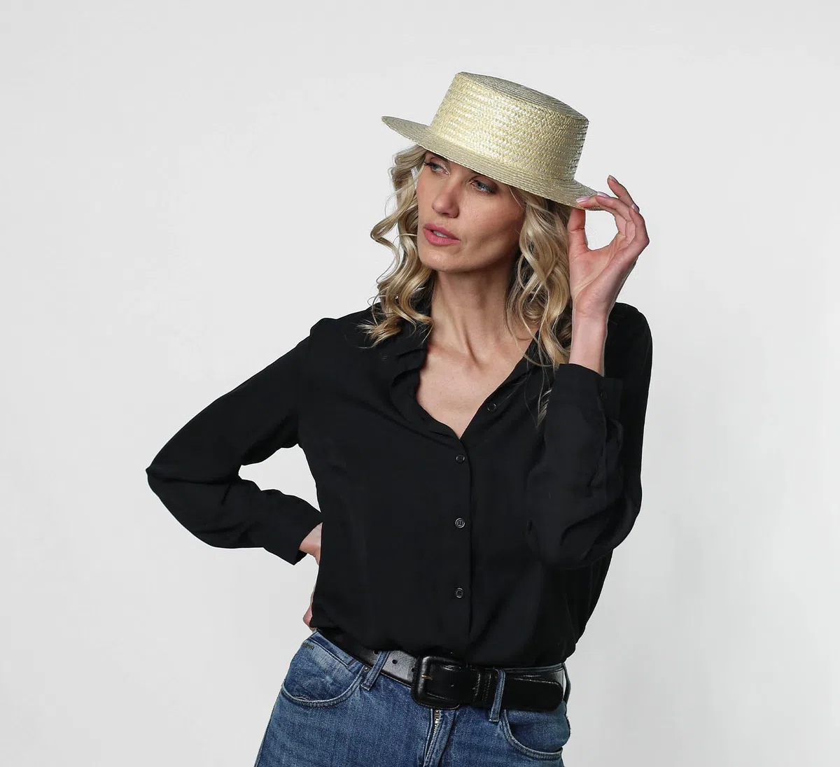 Cappello Paglietta Boater