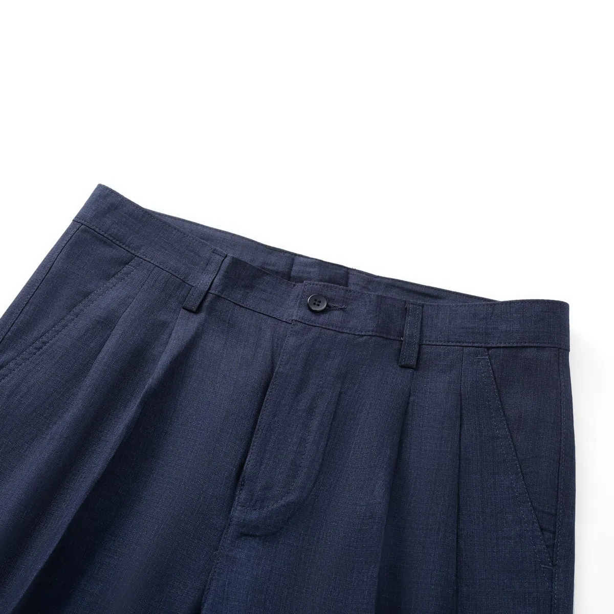 Allthemen Pantaloni a Vita Alta Uomo Business Elegant Dress Trousers Taglio Dritto Tinta Unita Pants Traspirante