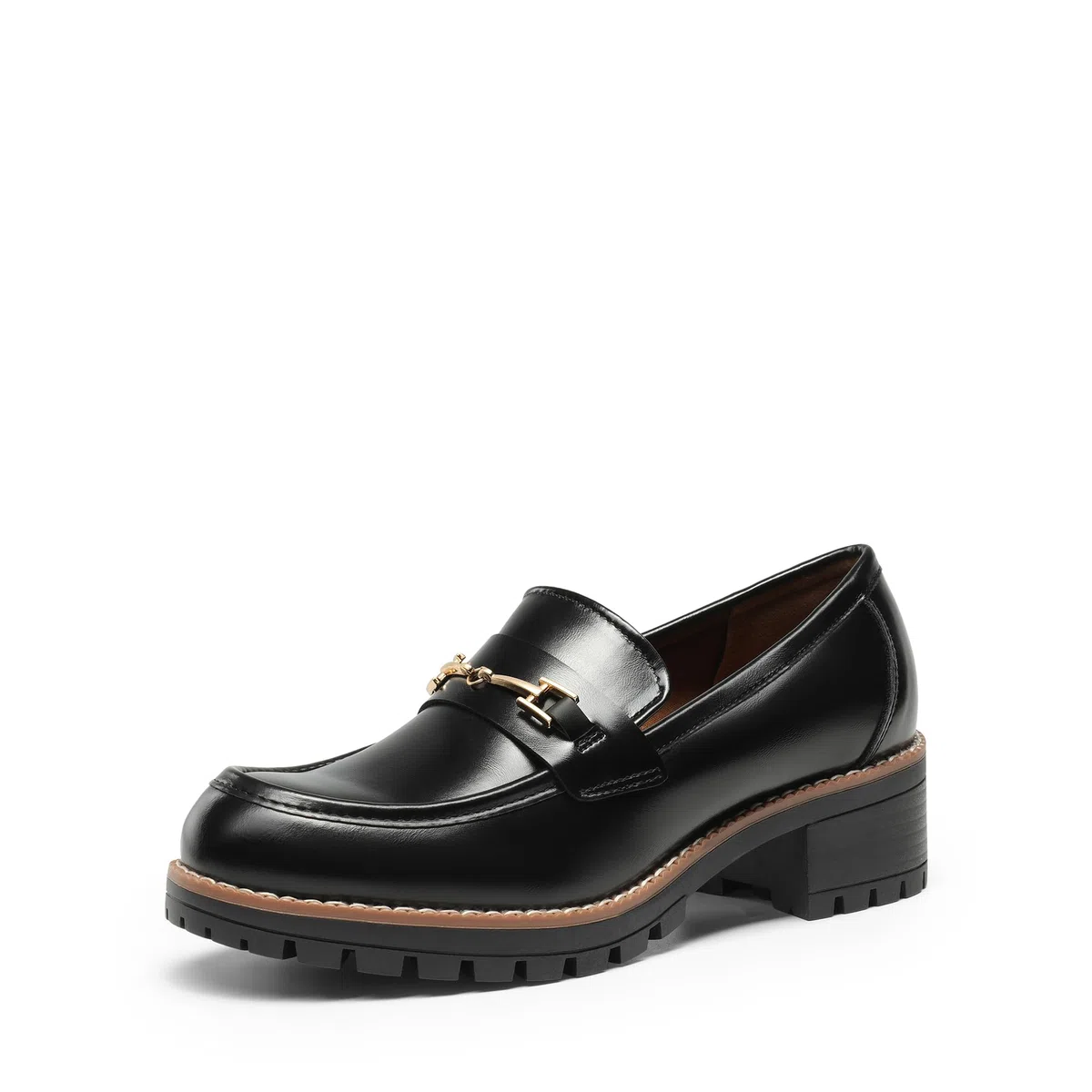Dream Pairs Mocassini da Donna, con Plateau, Comodi, Slip-on, Eleganti, Casual, Mocassini