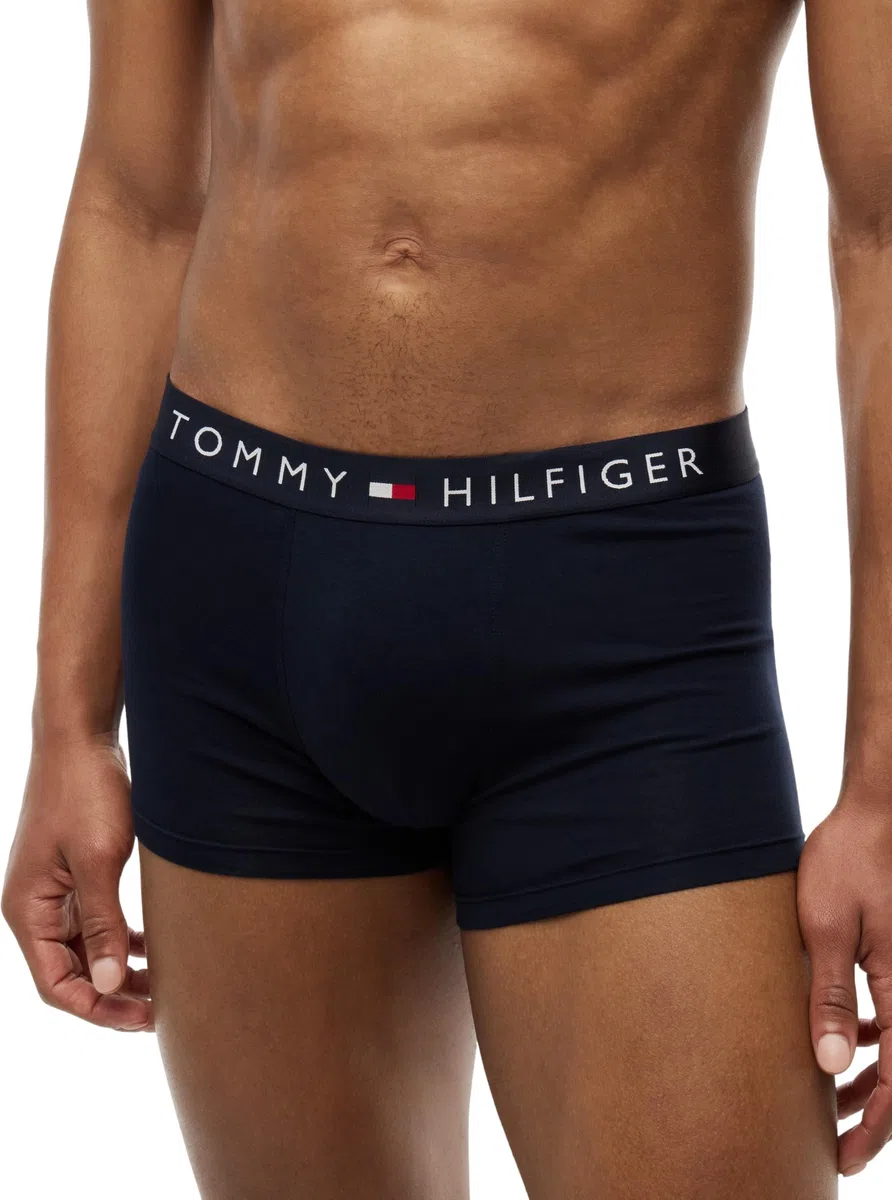 Tommy Hilfiger Uomo Pantaloncino Boxer Confezione da 3 Trunks in Cotone