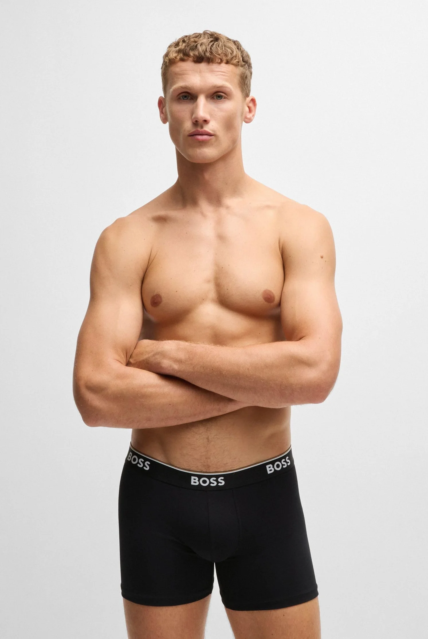 Boss Boxerbr 3p Power Boxer a Pantaloncino Uomo (Pacco da 3)