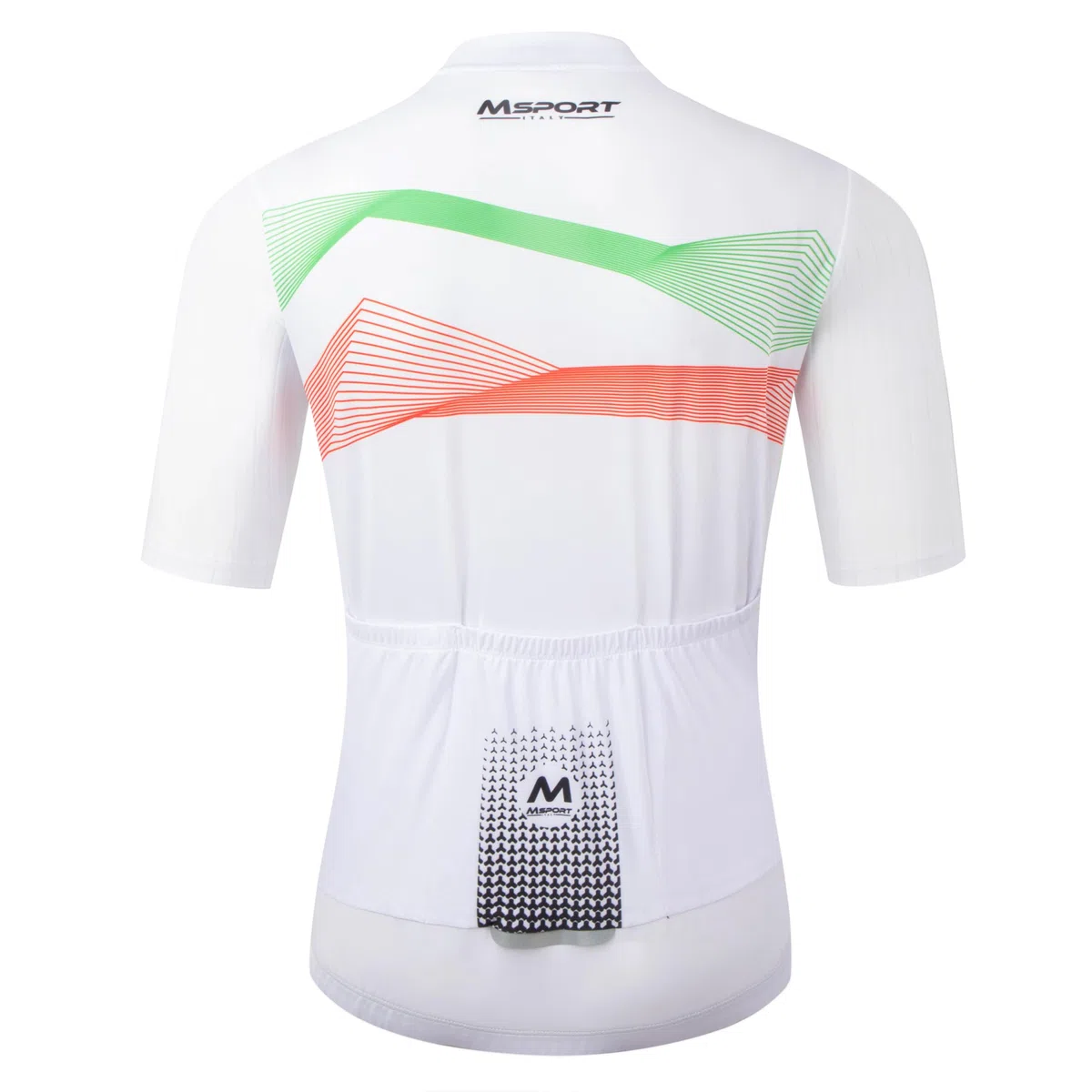 Msport Set Completo Abbigliamento Ciclismo – Maglia + Salopette con Pantaloncini Imbottiti in Gel 5D Antishock