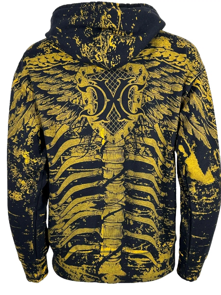 Xtreme Couture By Affliction Anatomy - Felpa con cappuccio e cerniera, da donna