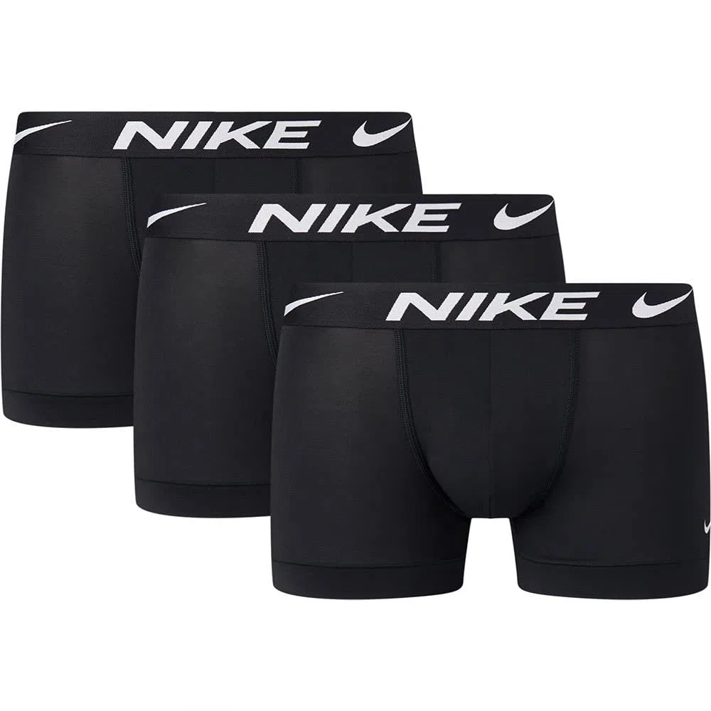 Nike Dri-Fit Essential - Boxer da uomo in microfibra, 10,2 cm, confezione da 3