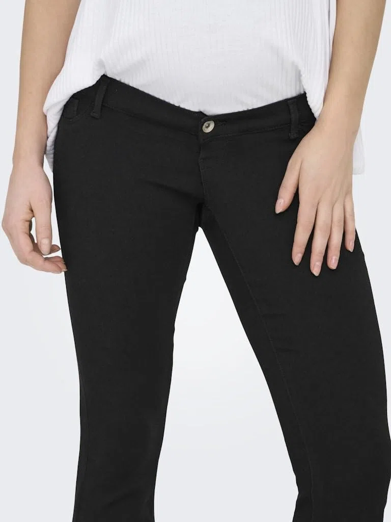 ONLY MATERNITY Olmrain Life Reg Push Up Flared Noos Donna