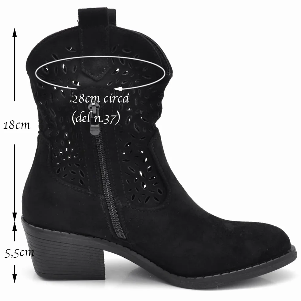 IF Fashion Scarpe da Donna Stivali Stivaletti Camperos MP661