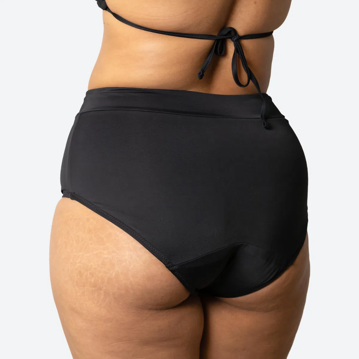 Ecowoman | Costume da Bagno Mestruale Donna | Flusso Medio | Costumi Assorbenti per Ciclo Mare | Costumi a Prova di Perdite e Anti-Odore