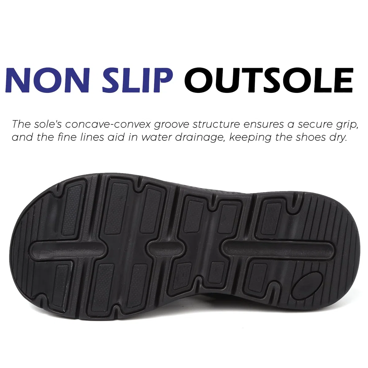 DimaiGlobal Sandali Donna Estive Comodi Ortopedici con Punta Aperta Scarpe Lavabili Sandalo Sportivo Scarpe con Zeppa