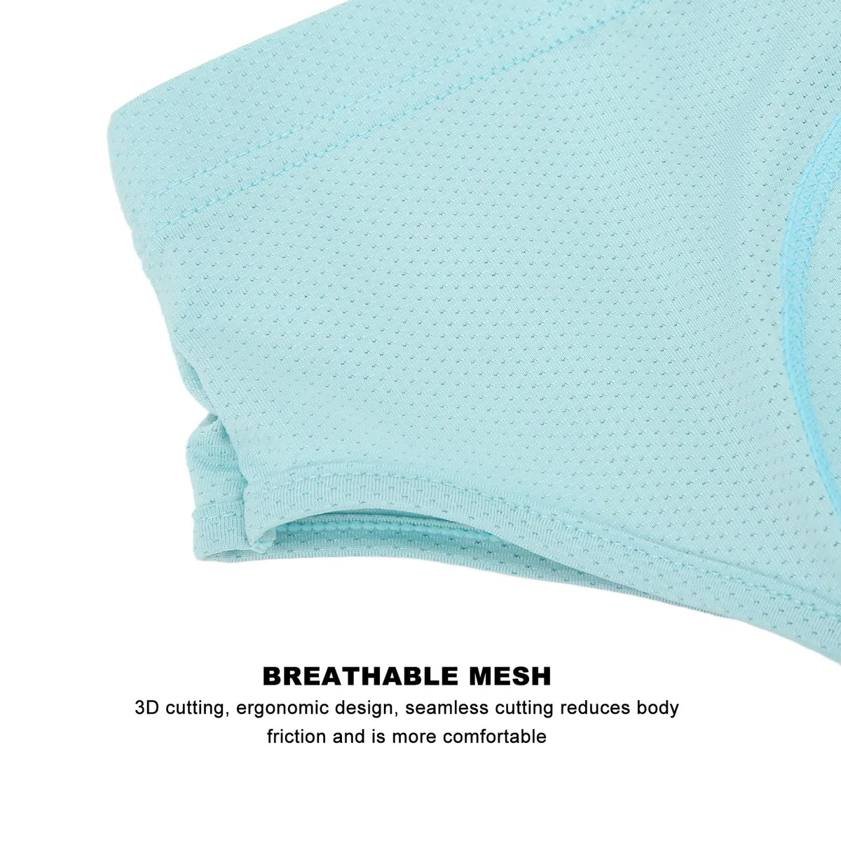 Tbest Intimo da Ciclismo da Uomo Slip da Ciclismo da Uomo Mutande da Bici Imbottite in Silicone Pantaloncini da Ciclismo Elastici Traspiranti Ad Asciugatura Rapida per L'Estate Guida