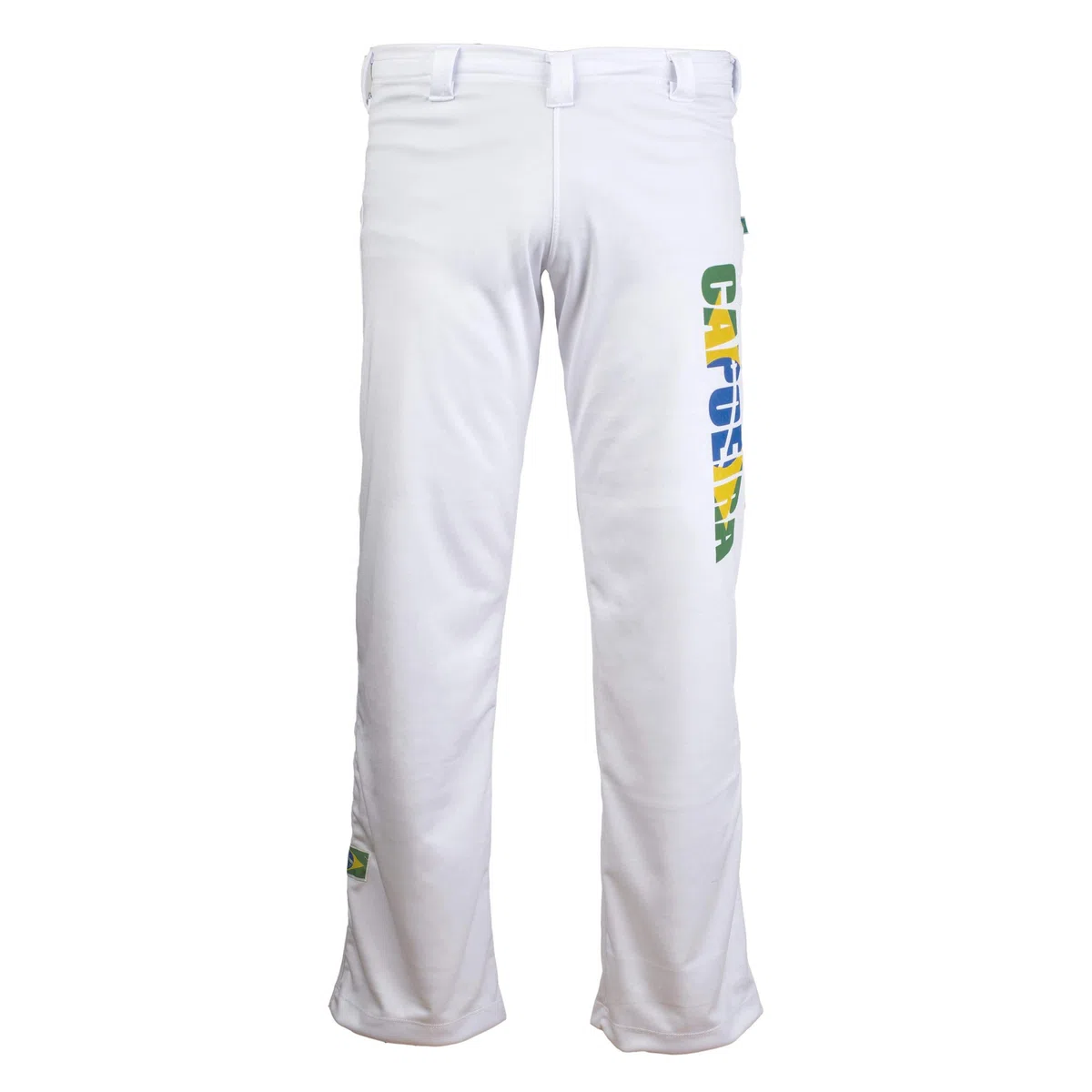 JL Sport Autentico Brasileiano Uomo Capoeira Arti Marziali Pantaloni ('Capoeira' Stampa Accanto Gamba) - L