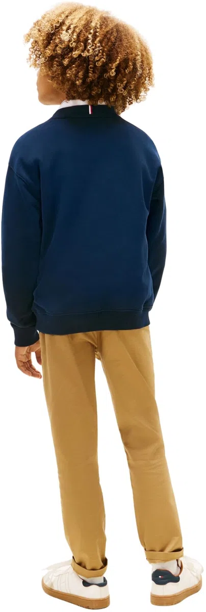 Tommy Hilfiger Mini Corp C-Neck Sweatshirt Ks0ks00665 Felpa Pullover Unisex - Adulto (Pacco da 1)