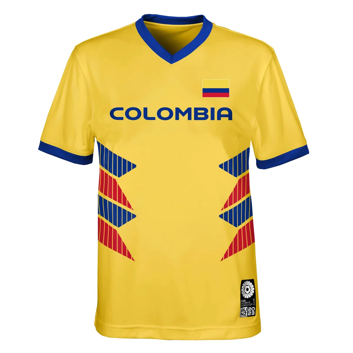FIFA Official 2023 Women's Football World Cup Youth Team Shirt, Colombia T-Shirt Unisex - Adulto (Pacco da 1)