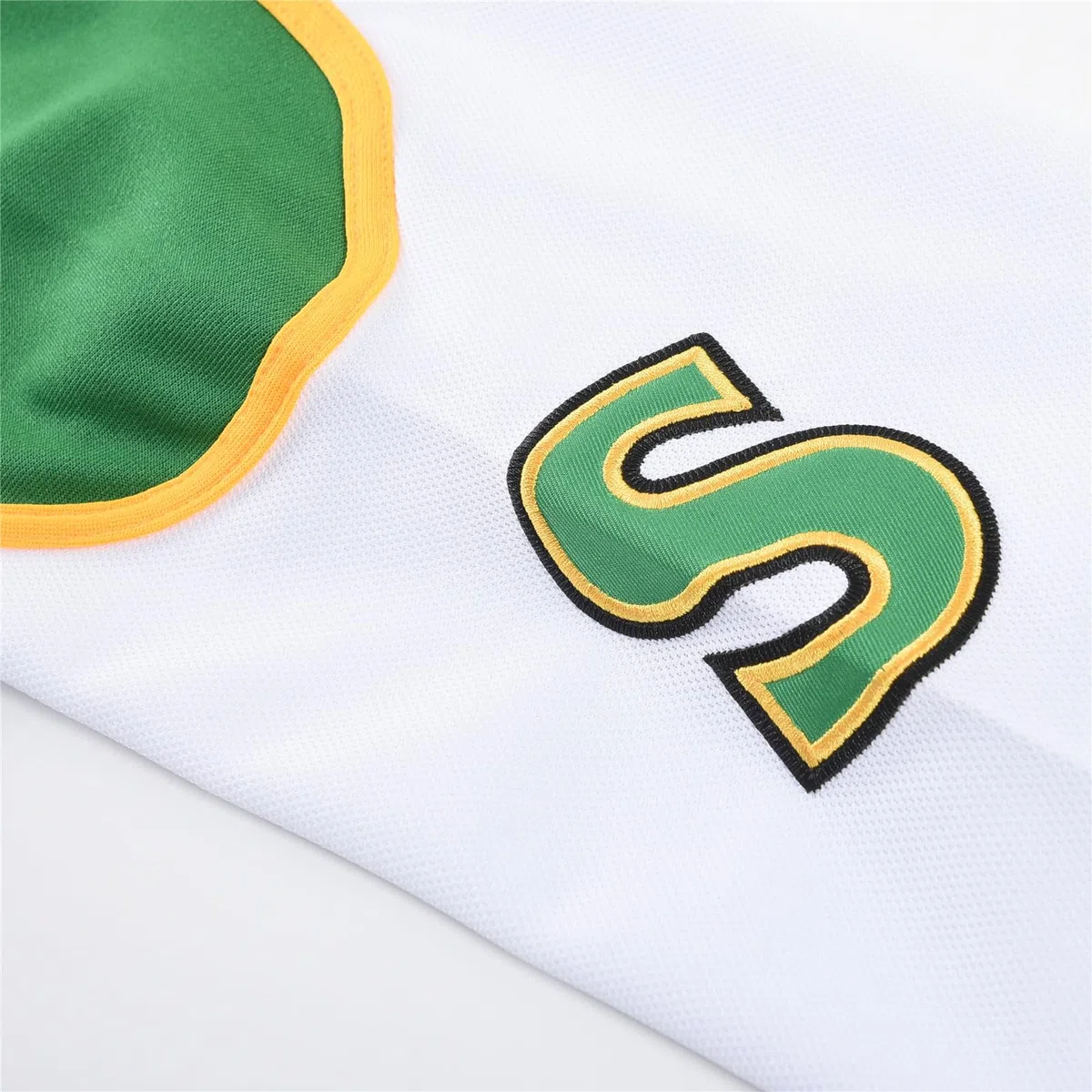 Maglia da hockey da uomo Ross The Boss #3 Rhea St John's Shamrocks con toppa EMHL