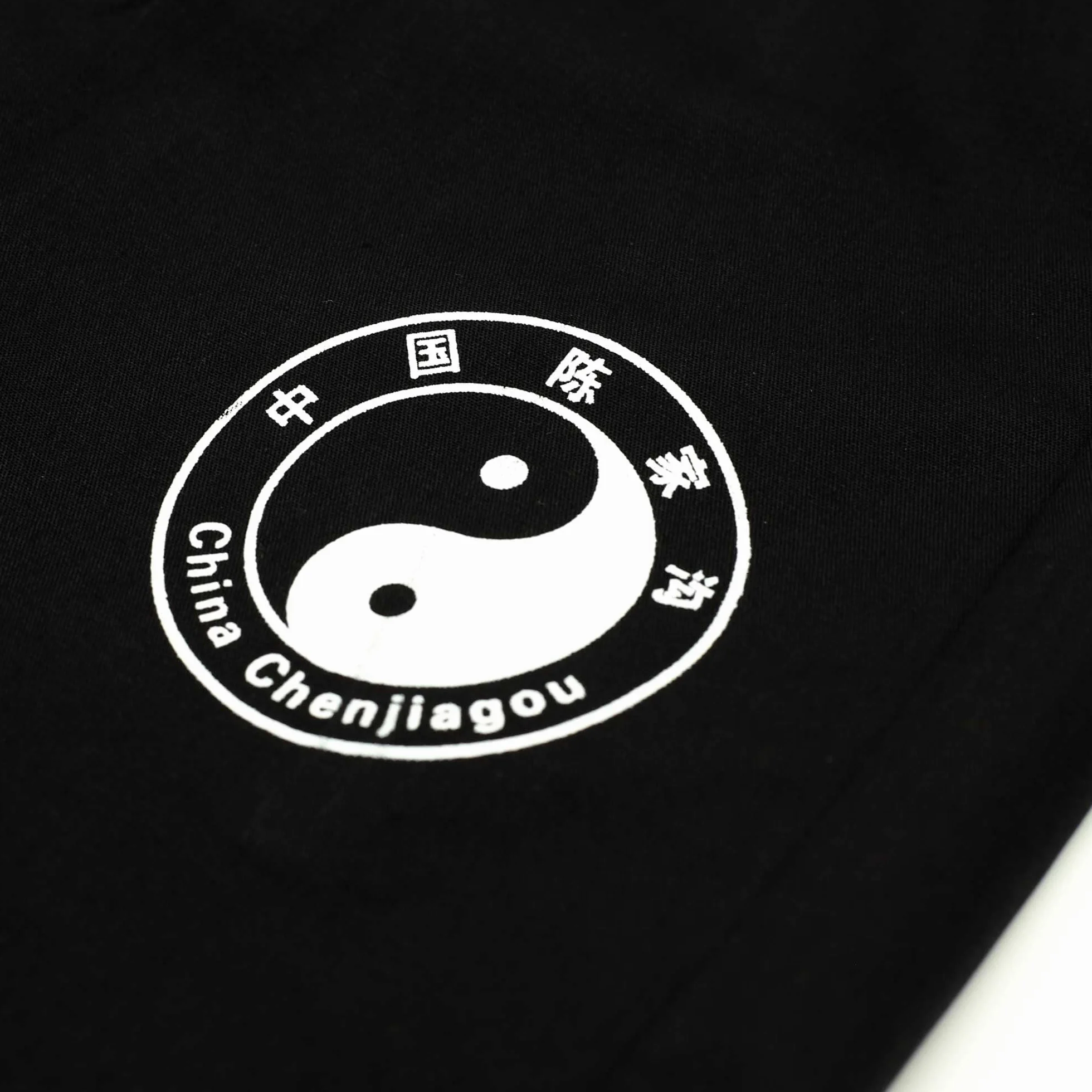 G-LIKE Pantaloni da allenamento per arti marziali, per arti marziali cinesi Chenjiagou, Tai Chi, Kung Fu Shaolin, gamba larga, Knickerbocker, Nero , L