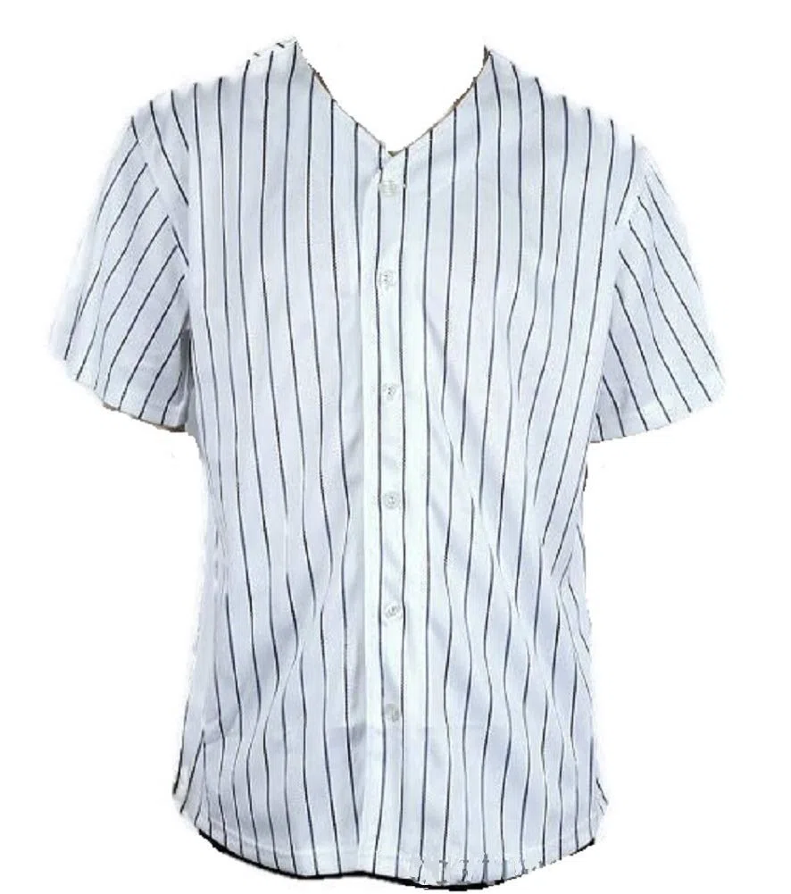 costumebase T-Shirt Costume da Baseball in Jersey a Righe Stile Furie