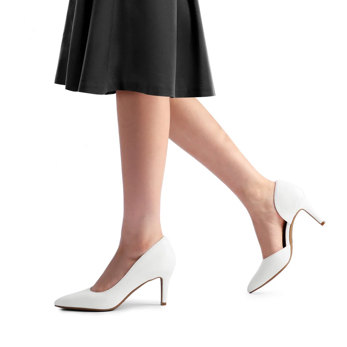 DREAM PAIRS Scarpe Classiche con Tacco a Gatto Décolleté da Donna Scarpe con Tacco a Spillo da Donna