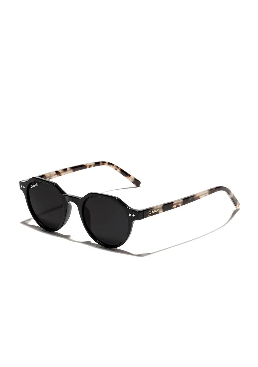 D.Franklin Occhiali da sole - Unisex - Con lenti protettive UV - Modello ultra light s - Ottagonali - Per uomo e donna - Sunglasses