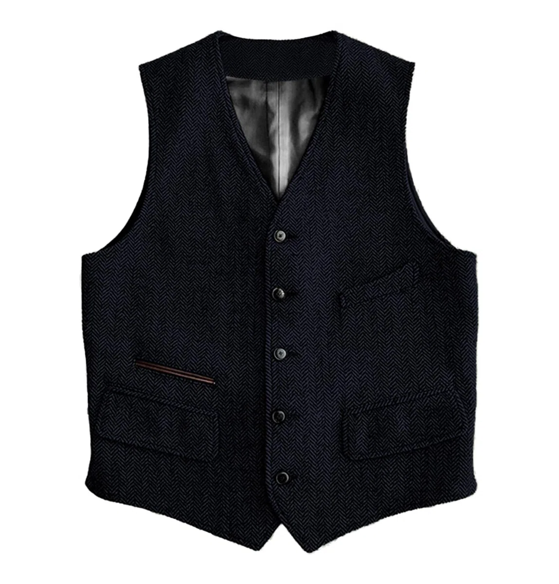 Solovedress Gilet in lana formale Regular Fit gilet tuta gilet per matrimonio Groomsmen