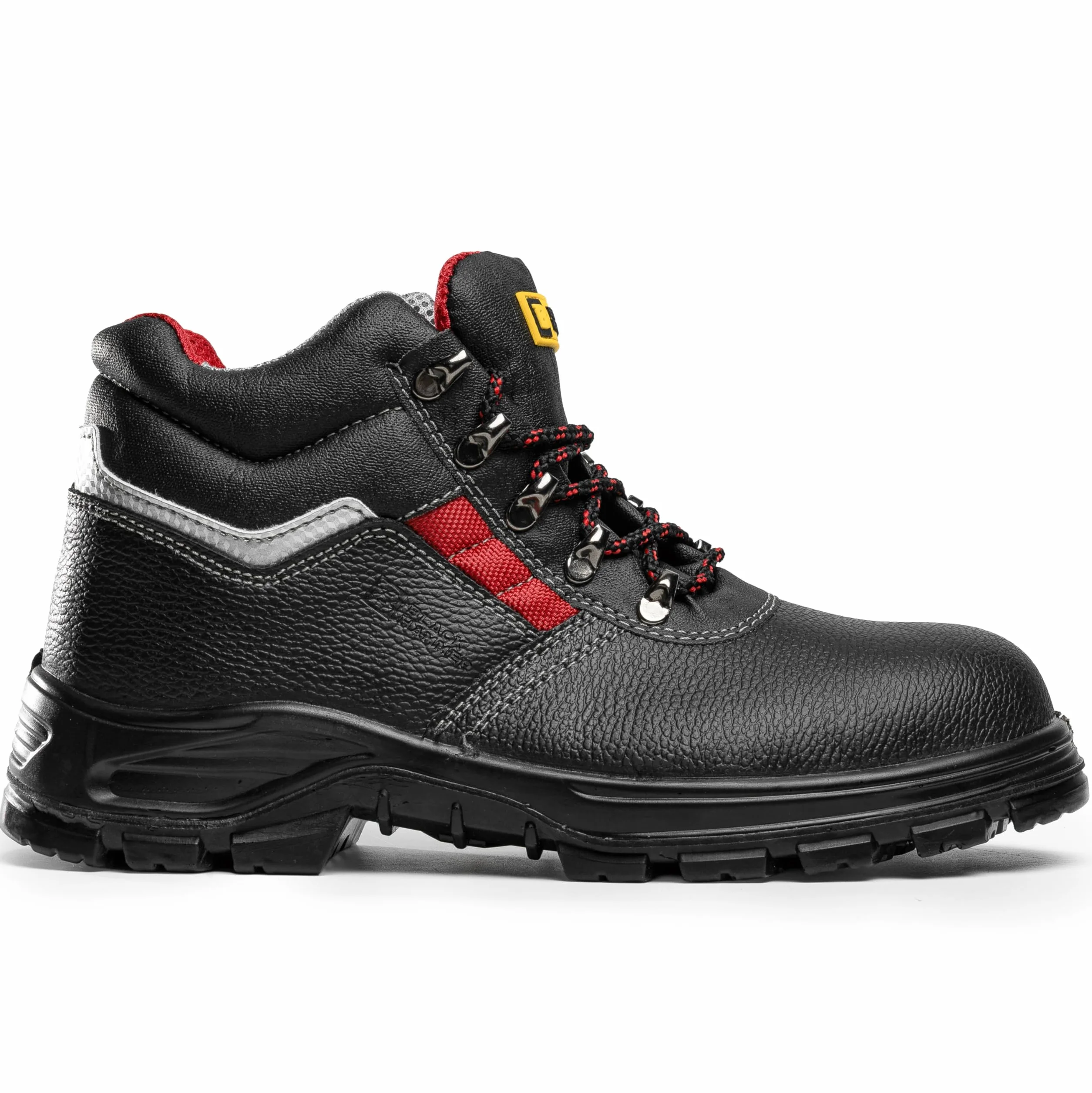 BLACK HAMMER Scarpe Antinfortunistiche Maschili in Pelle Scarpe Antinfortunistiche Maschili S3 SRC Scarpe da Lavoro in Pelle con Punta in Ferro Uomo 5993
