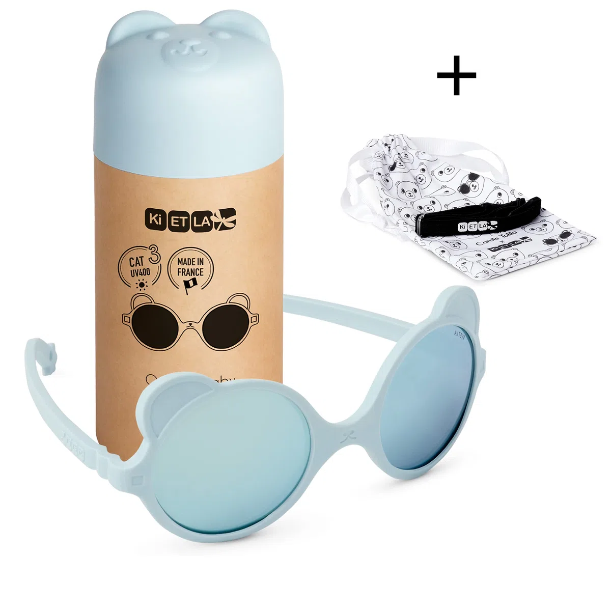 Ki Et La Ourson Occhiali Unisex - Bimbi 0-24 (Pacco da 1)