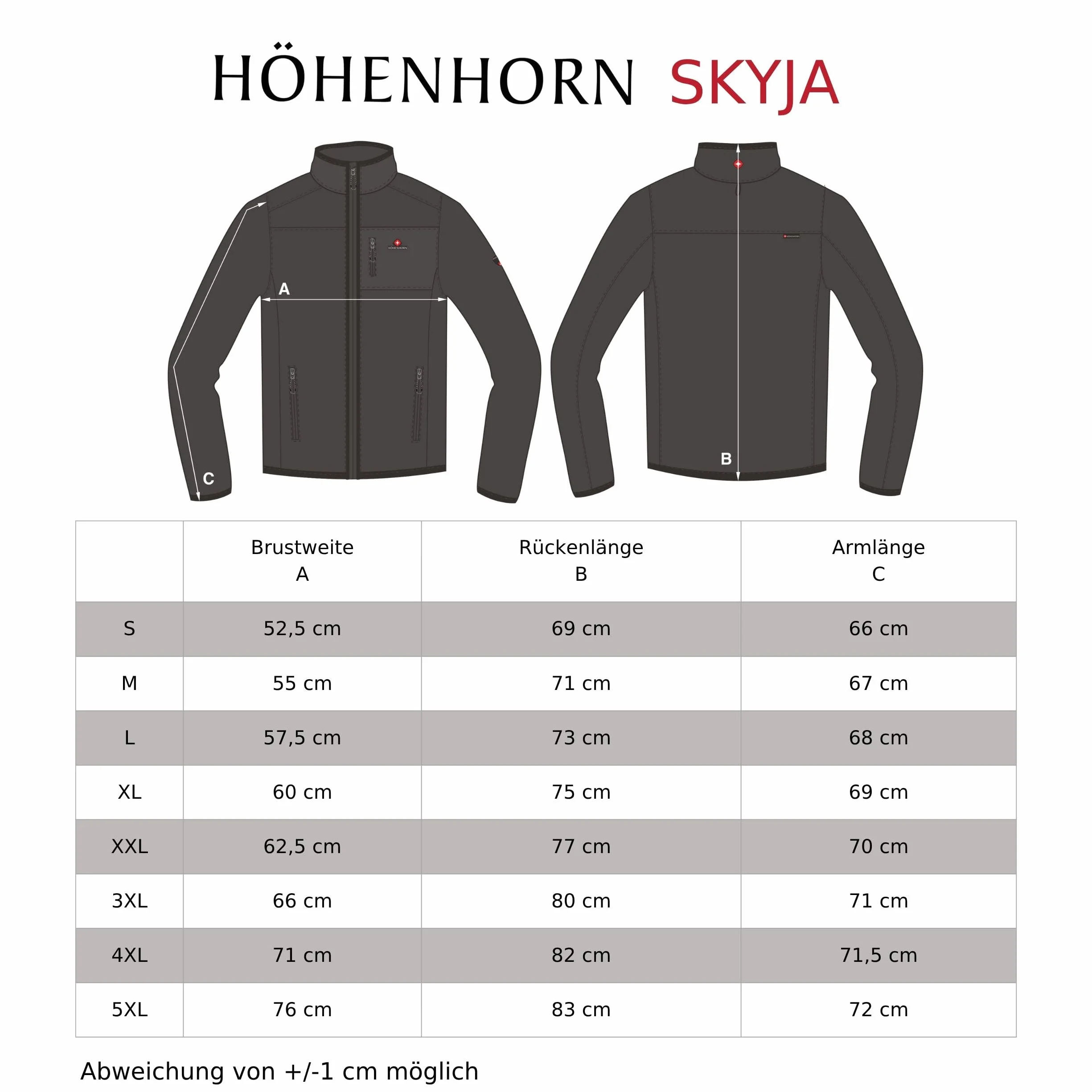 Höhenhorn Skyja Felpa in micropile da uomo, per autunno e inverno, con mezza zip