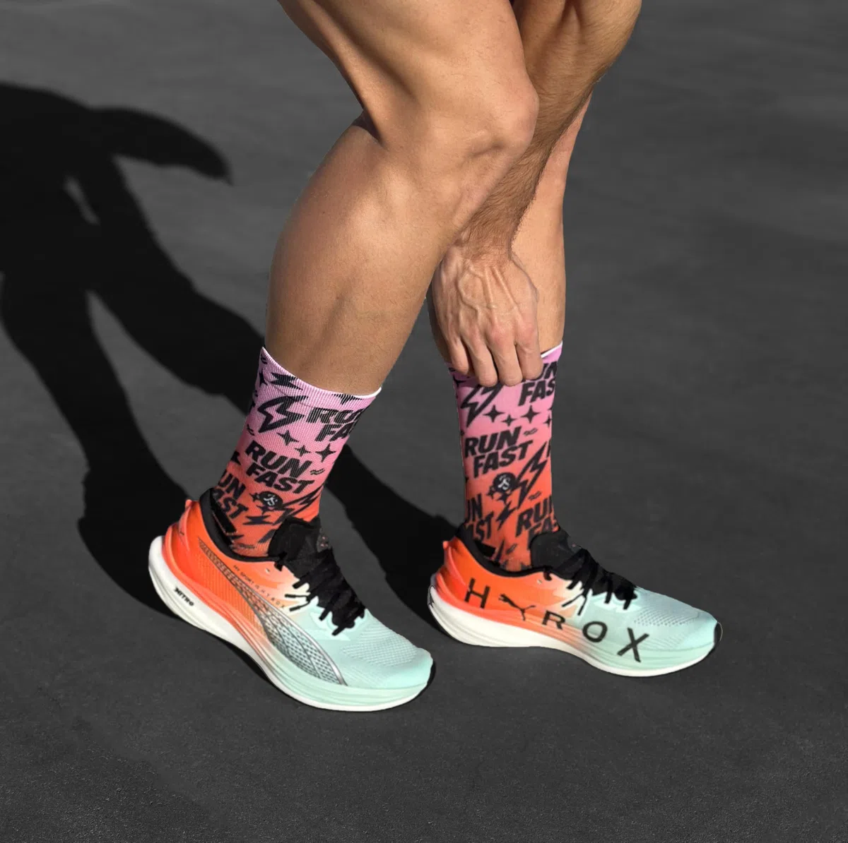 Jungle Socks Running Series - Pacco da 3 Calzini ad Alte Prestazioni per Running, Traspiranti, Comprimibili e Rinforzati.