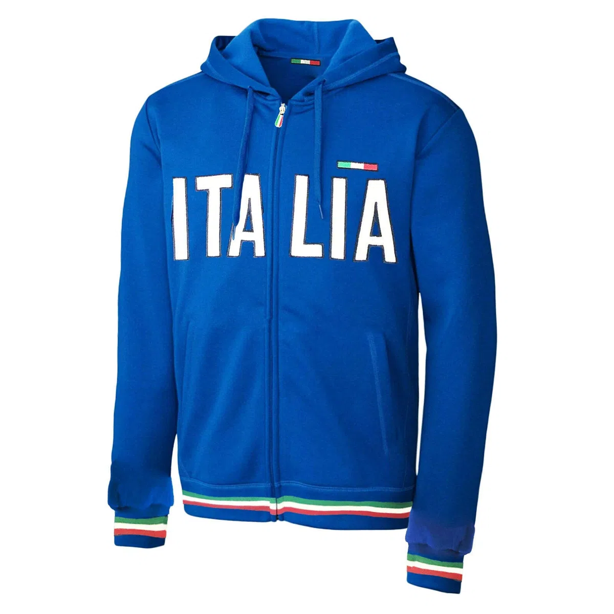 Toocool - Felpa Uomo Donna Italia Giacca Tuta Maniche Lunghe Cappuccio FI-589