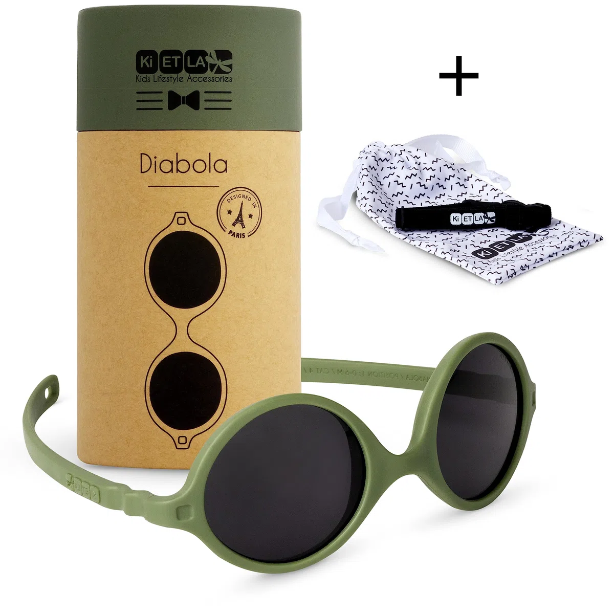 Ki Et La Diabola Occhiali Unisex - Bimbi 0-24 (Pacco da 1)