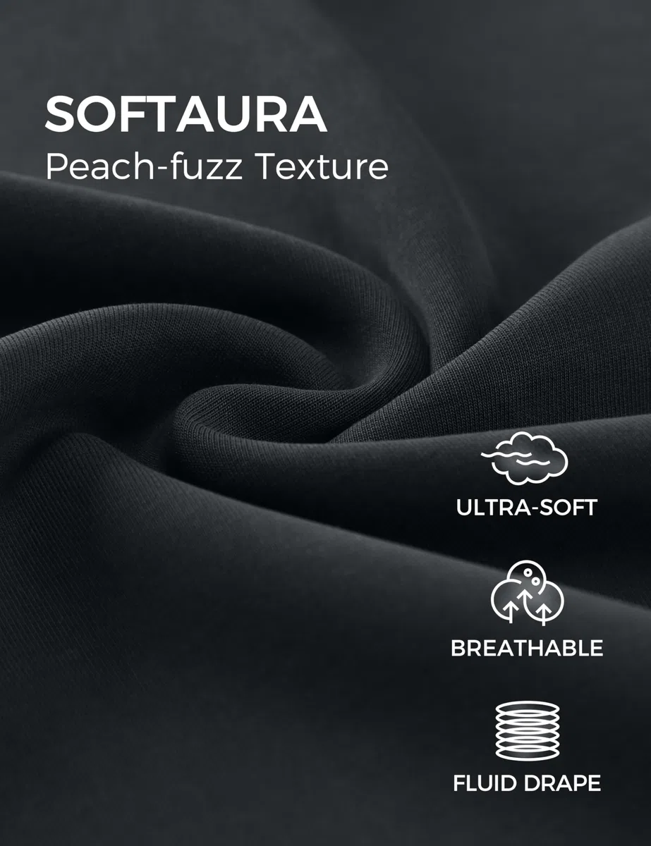 CRZ YOGA Donna SoftAura Felpa con Cappuccio a Manica Lunga con Cappuccio