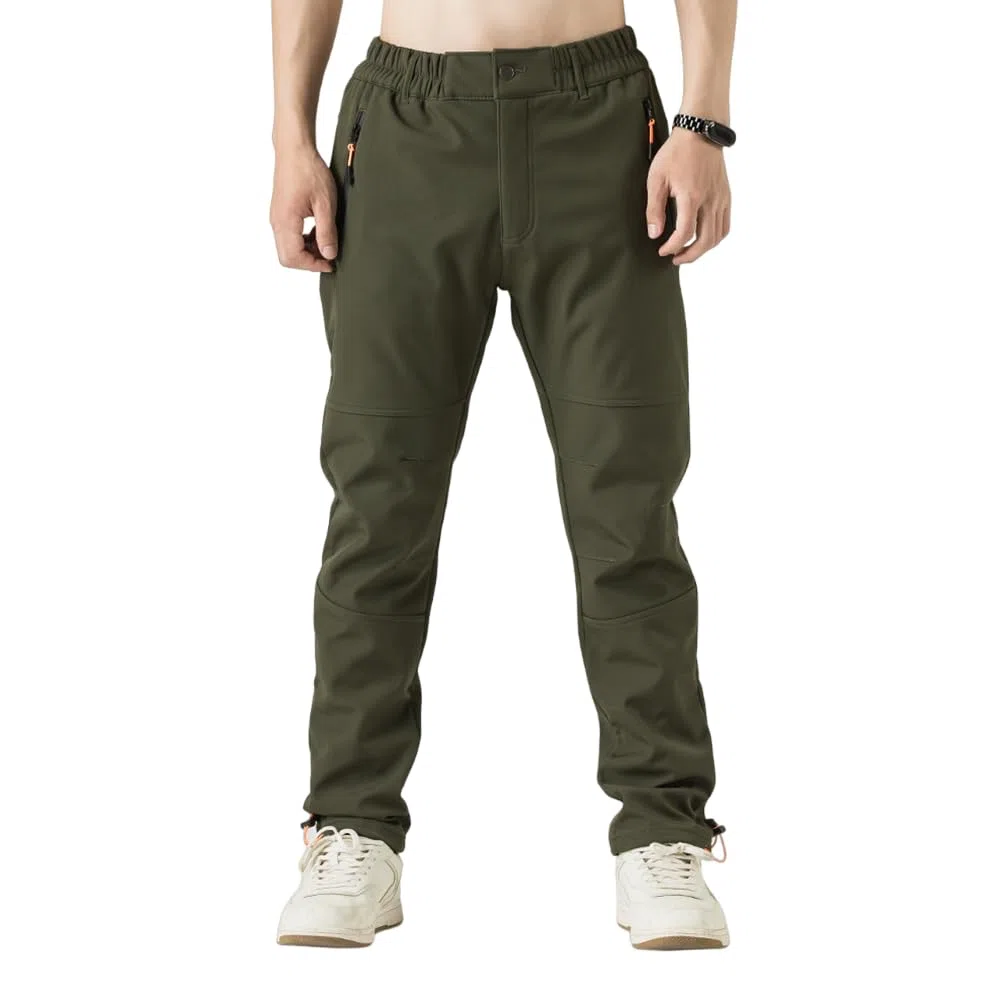 TONY BACKER Pantaloni Uomo Invernali Sci Trekking Impermeabile Antivento Escursione shoftshell Outdoor