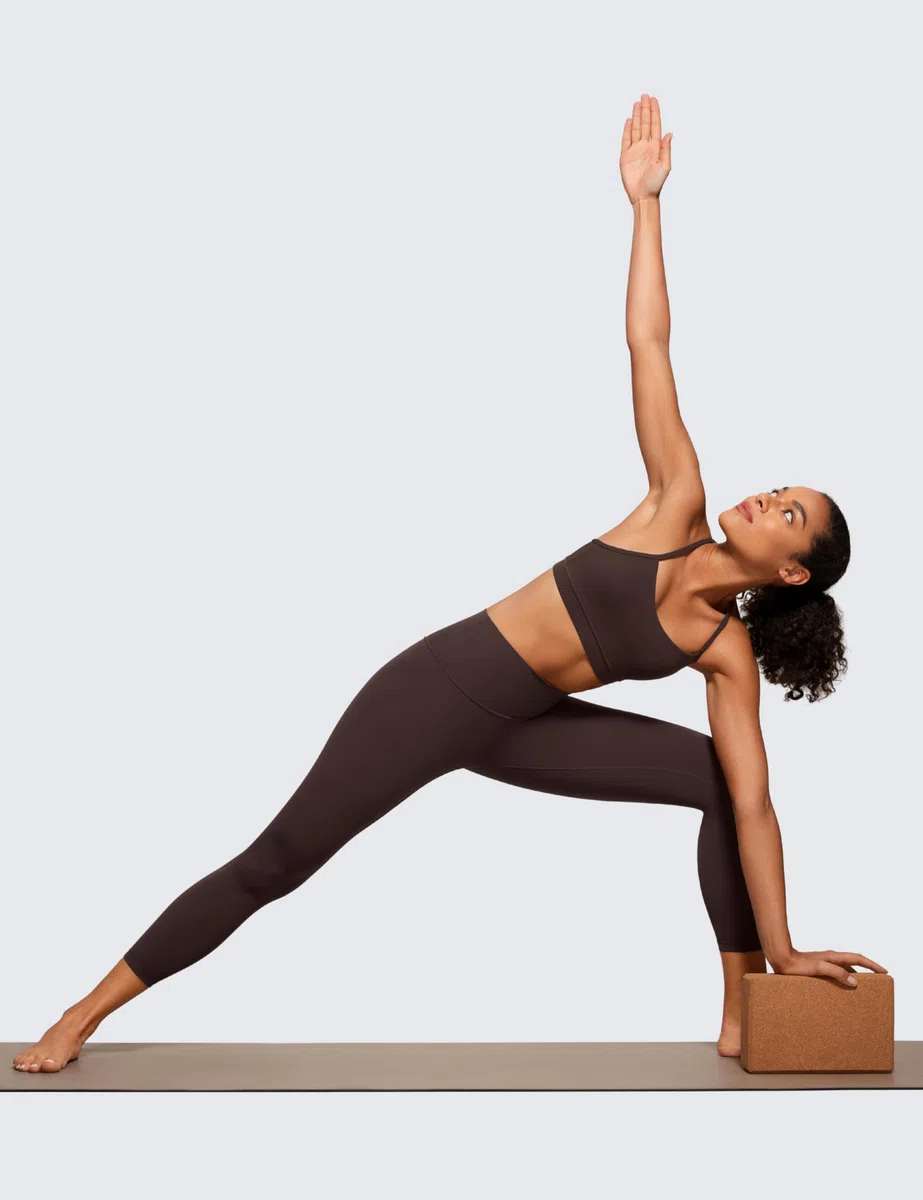 CRZ YOGA Butterluxe da Donna A Vita Alta Legging da Salotto 43/48/53/58cm - Allenamento Capri Yoga Pantaloni