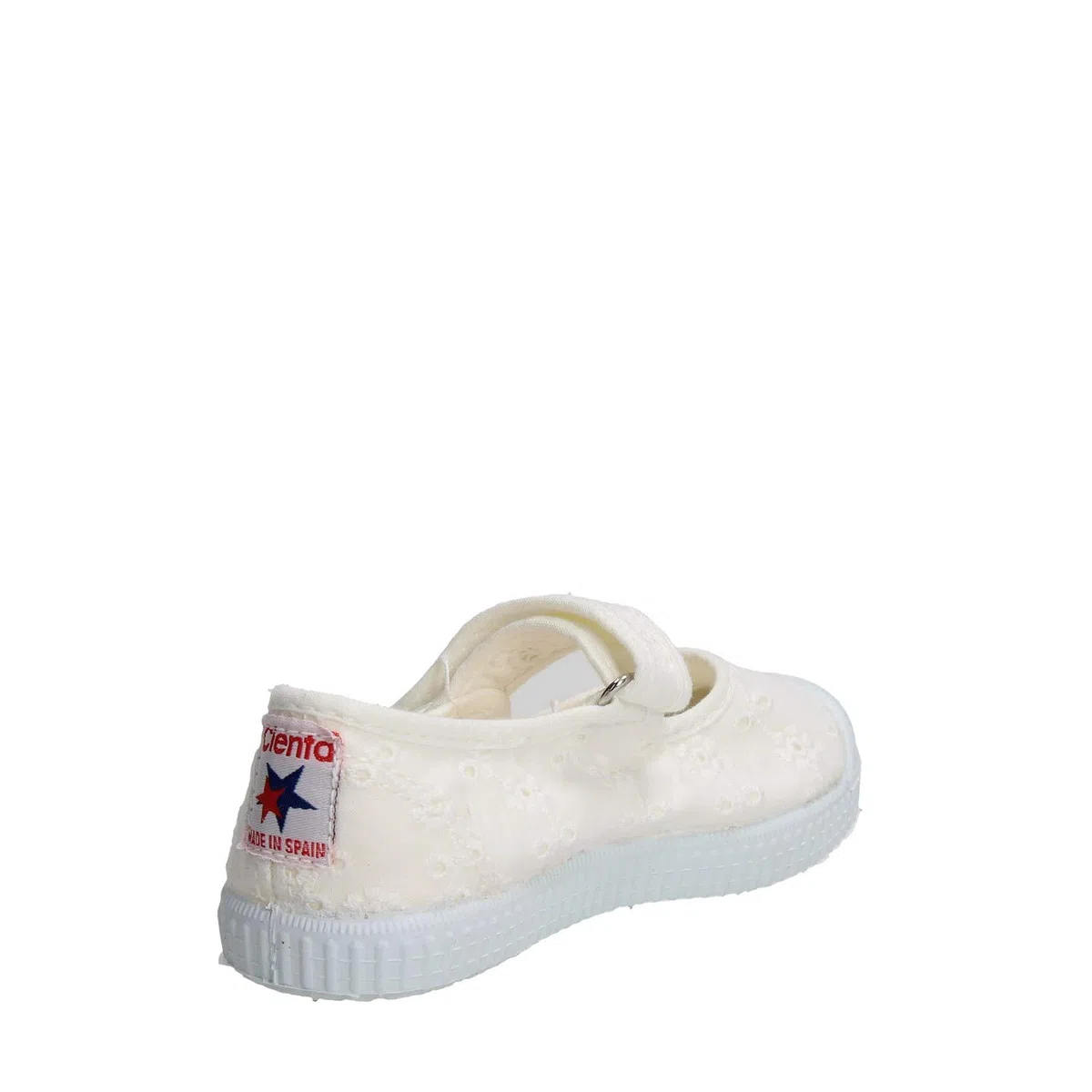 CIENTA 76998 Bianco Scarpe Bambina Ballerine Strappo Tessuto profumate