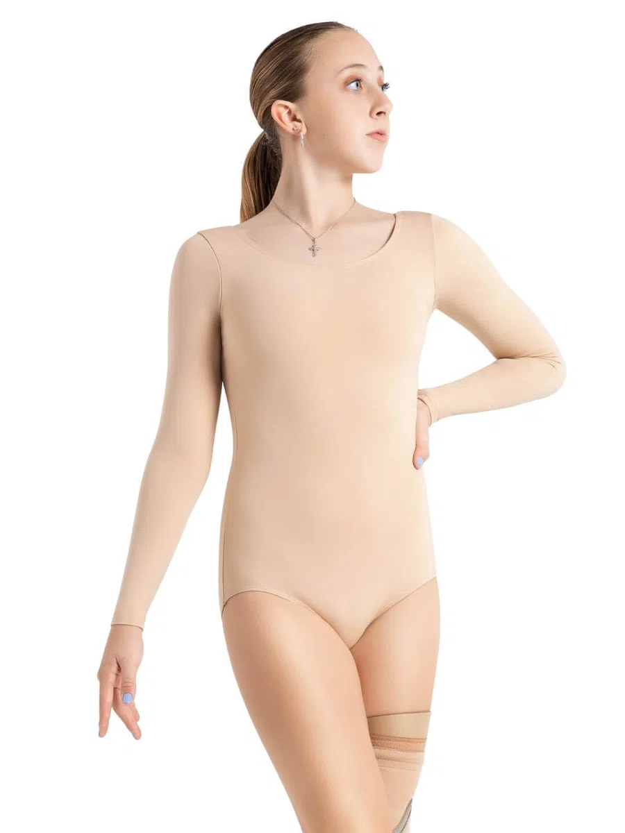 Capezio Body Manica Lunga Body Donna (Pacco da 1)