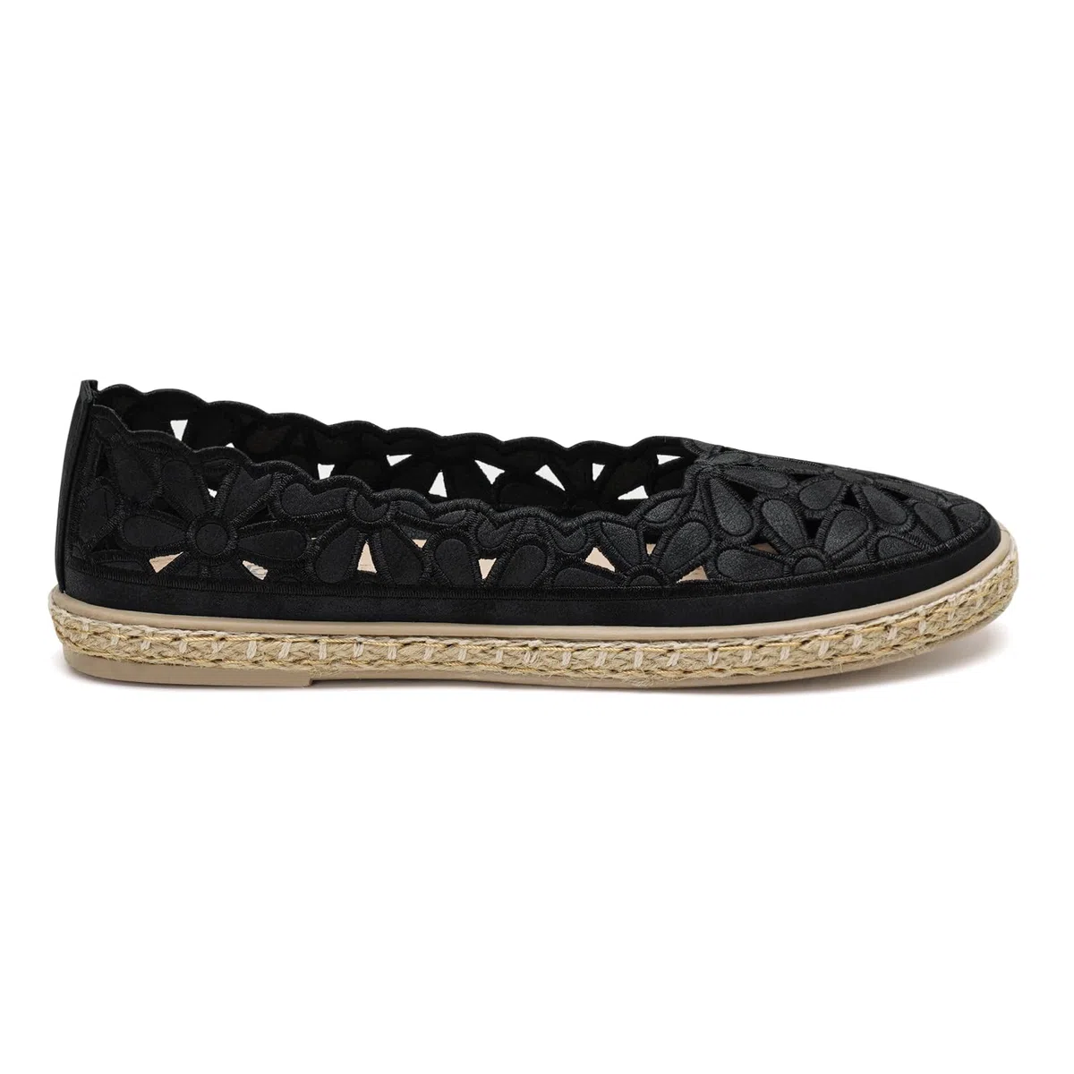 GLAMORA Espadrillas Donna Ballerine Traforate Slip On Leggere Traspiranti Scarpe Estive Basse Comode Suola Antiscivolo Elastiche Calzata Facile Eleganti