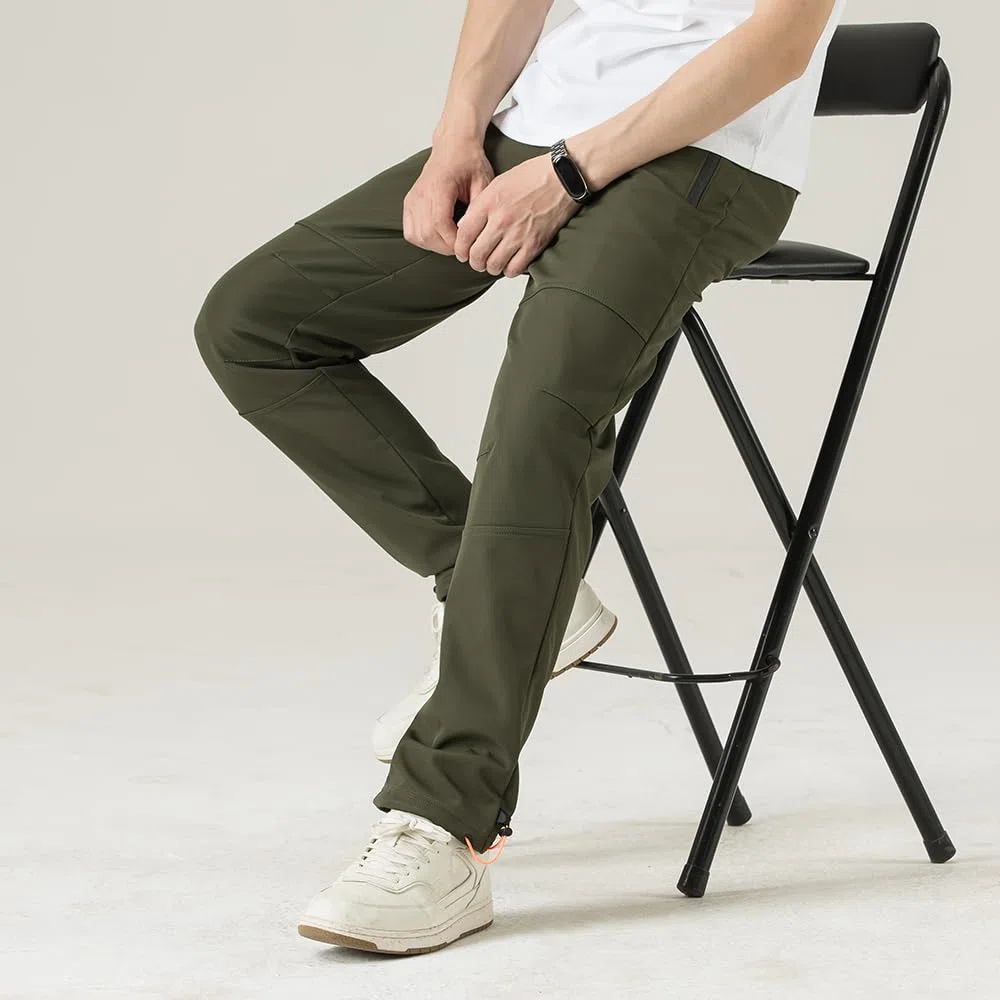 TONY BACKER Pantaloni Uomo Invernali Sci Trekking Impermeabile Antivento Escursione shoftshell Outdoor