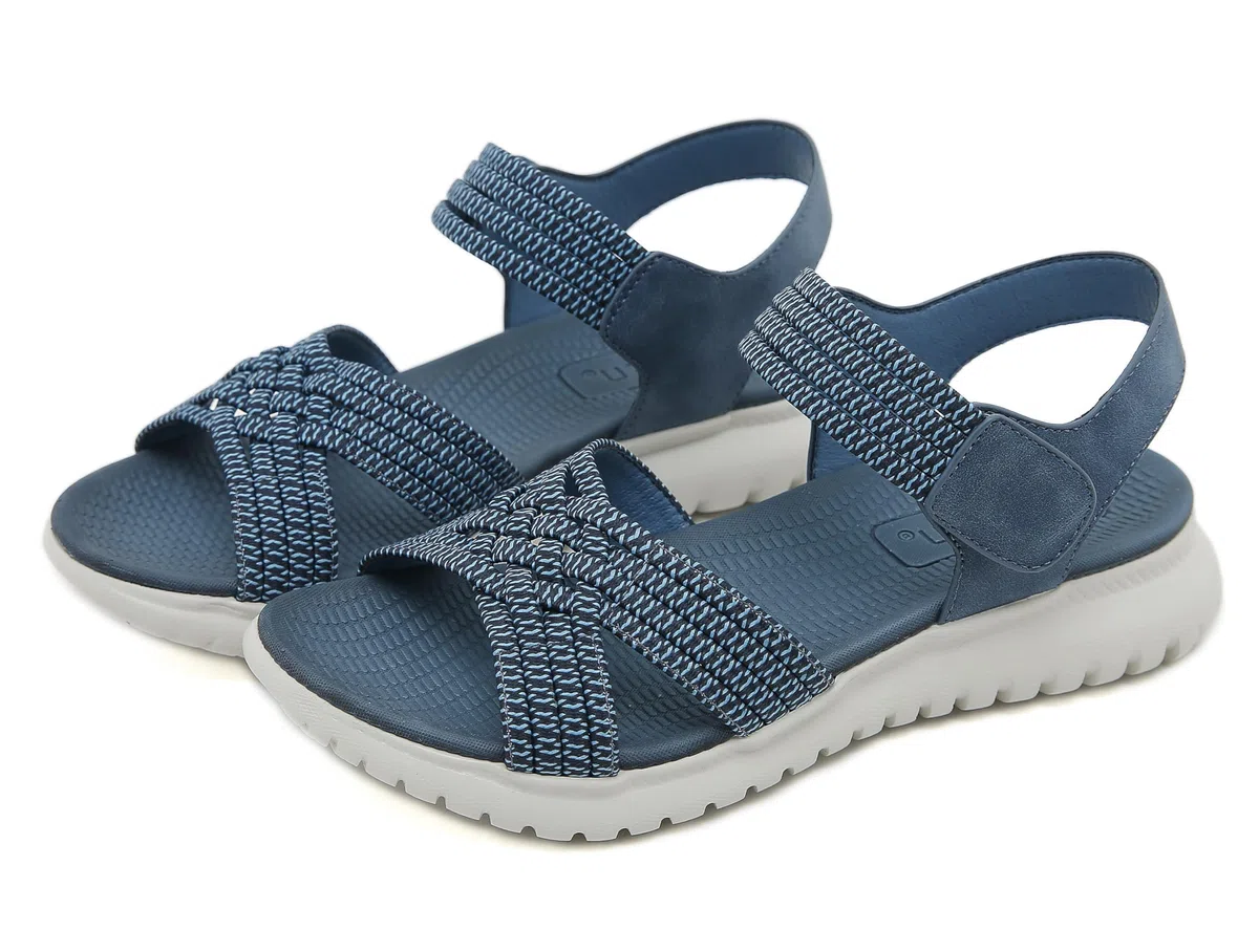 Meik Mangni Sandali Sportivi da Donna Estive Scarpe da Spiaggia Moda Sandali con Punta Aperta Antiscivolo Traspiranti 35-42 EU