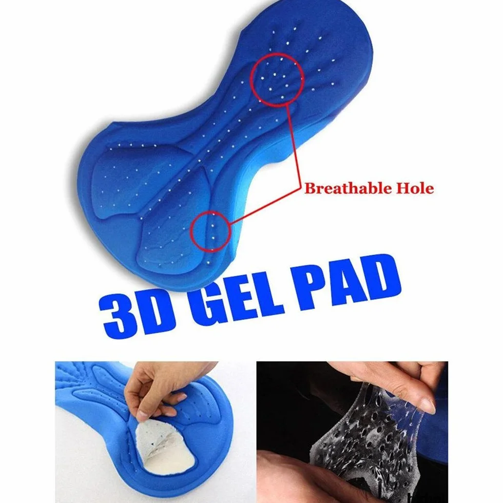 Salopette da Ciclismo Uomo, Tuta Bicicletta Traspirante e Confortevole con Imbottitura 4D Abbigliamento Estivo Sportivo per Ciclisti
