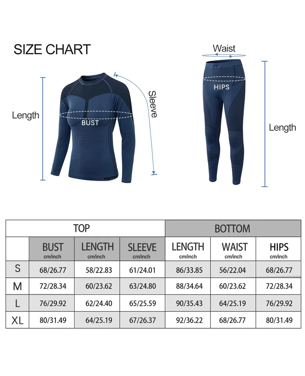 MEETWEE U50 Base Layer Set Donna