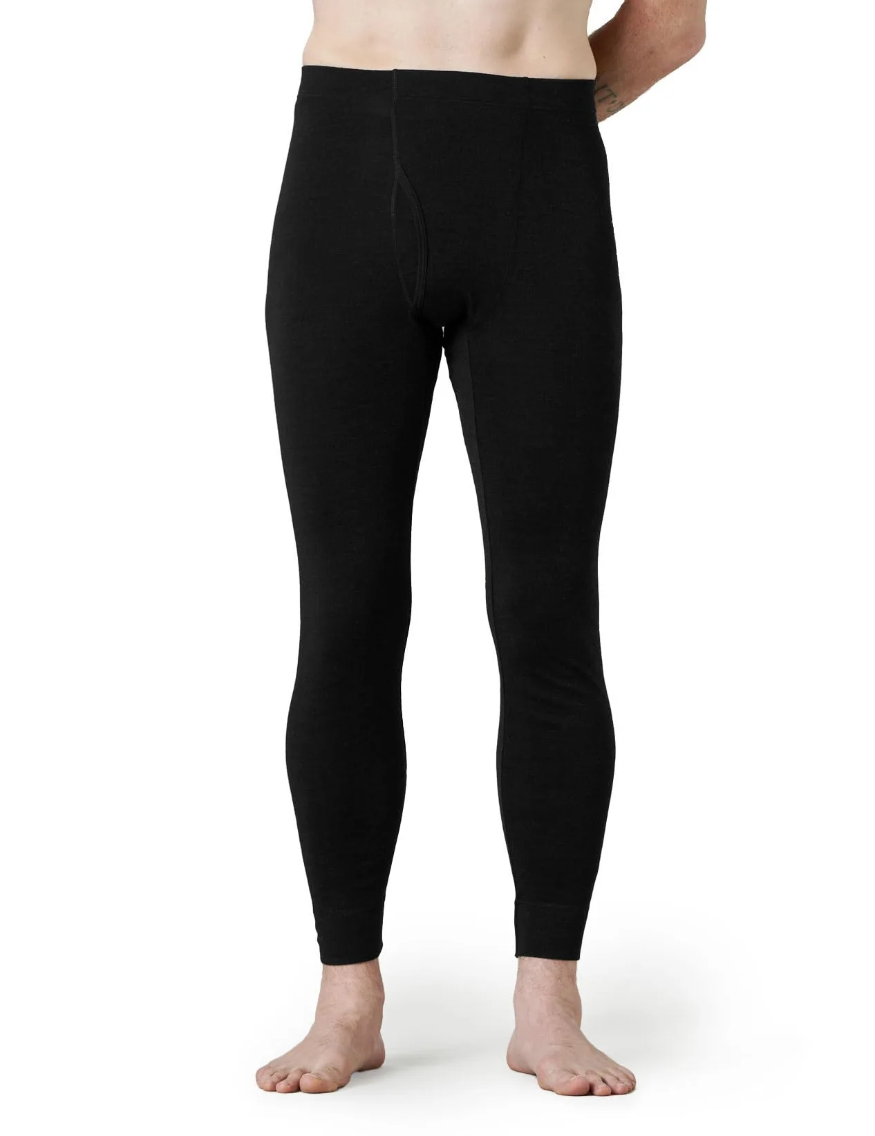 LAPASA 100% Lana Merino Calzamaglia Termica Lunghi Peso Medio Pesanti M30 M68 - Abbigliamento Termico Leggings Invernali Trekking Running Montagna Sci Snowboard