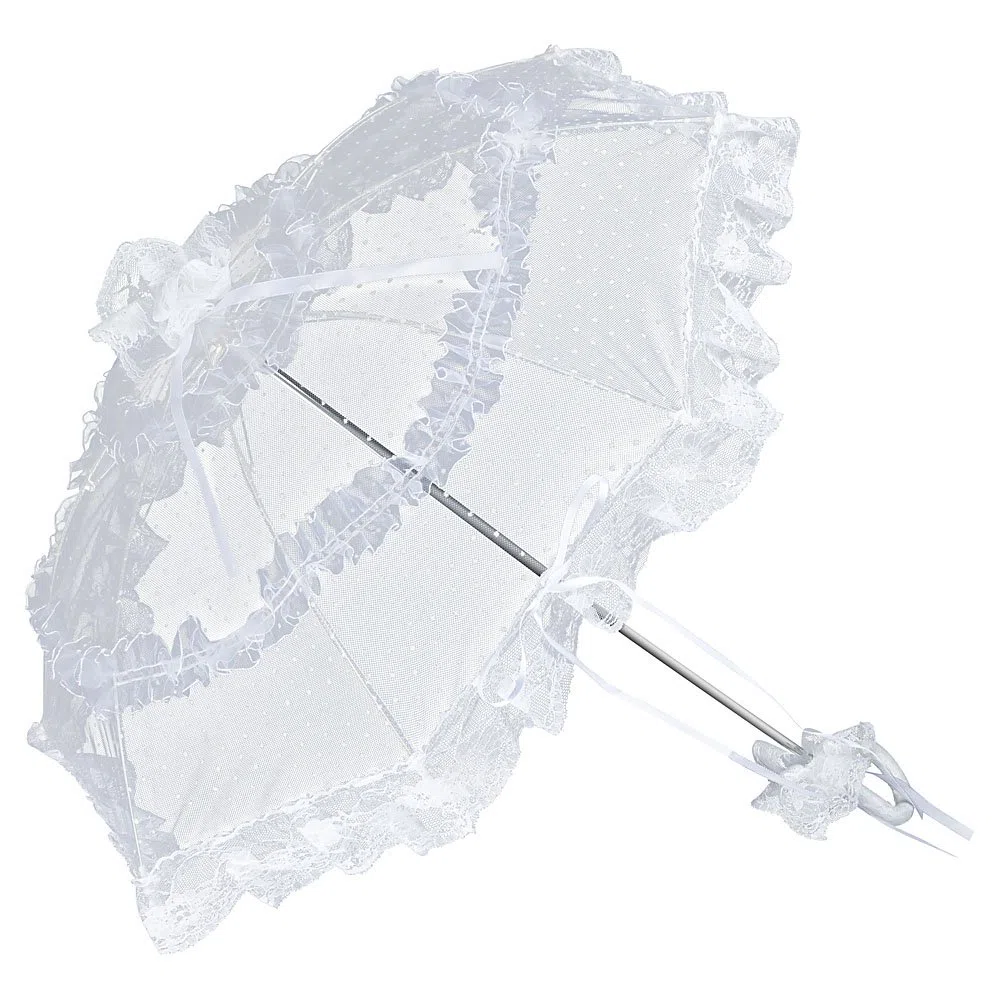 VON LILIENFELD Parasole Ombrellino Sposa Matrimonio Donna Accessori Salomea bianco/nero