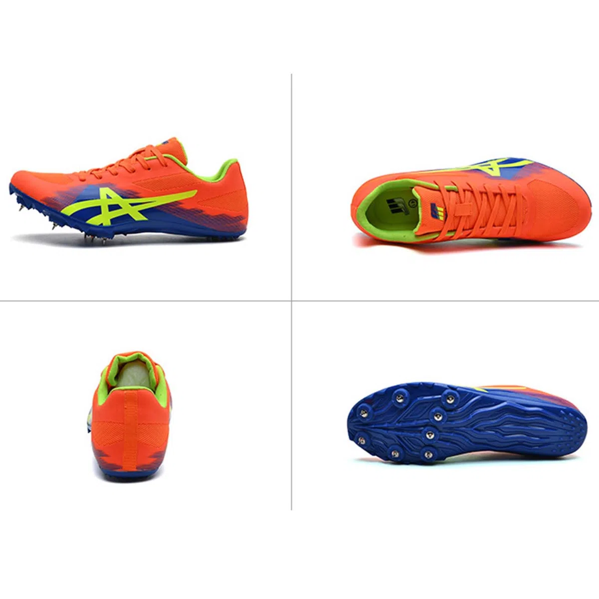 Scarpe a Chiodate Atletica Scarpe da Campo da Uomo Femminile Che corre Sprint Scarpe atletiche fidabili di Allenamento di Salto Leggero per Ragazzi Ragazze