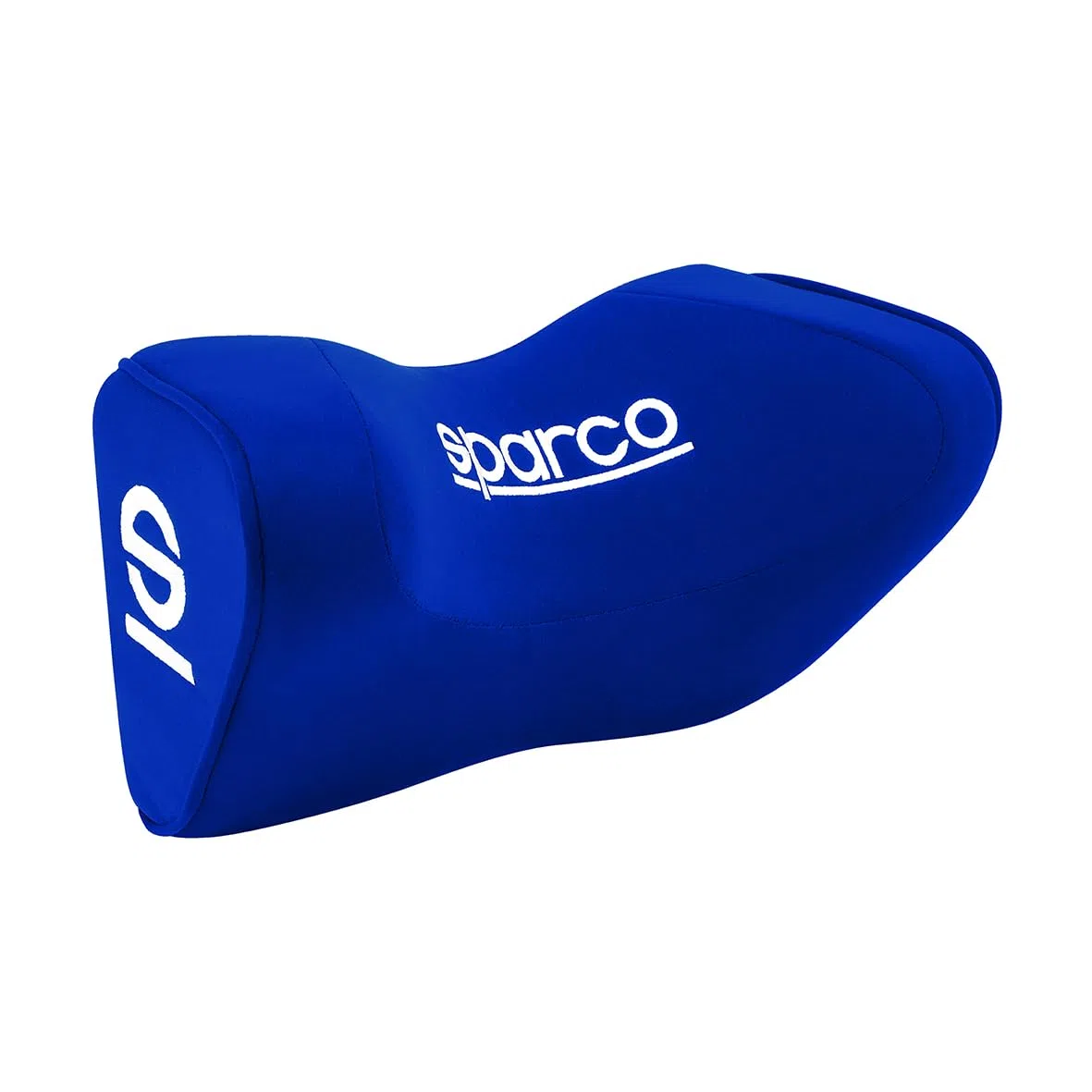OMAC SPARCO Auto Nackenkissen Reisekissen Blu Ergonomische Memory-Schaum Kissen