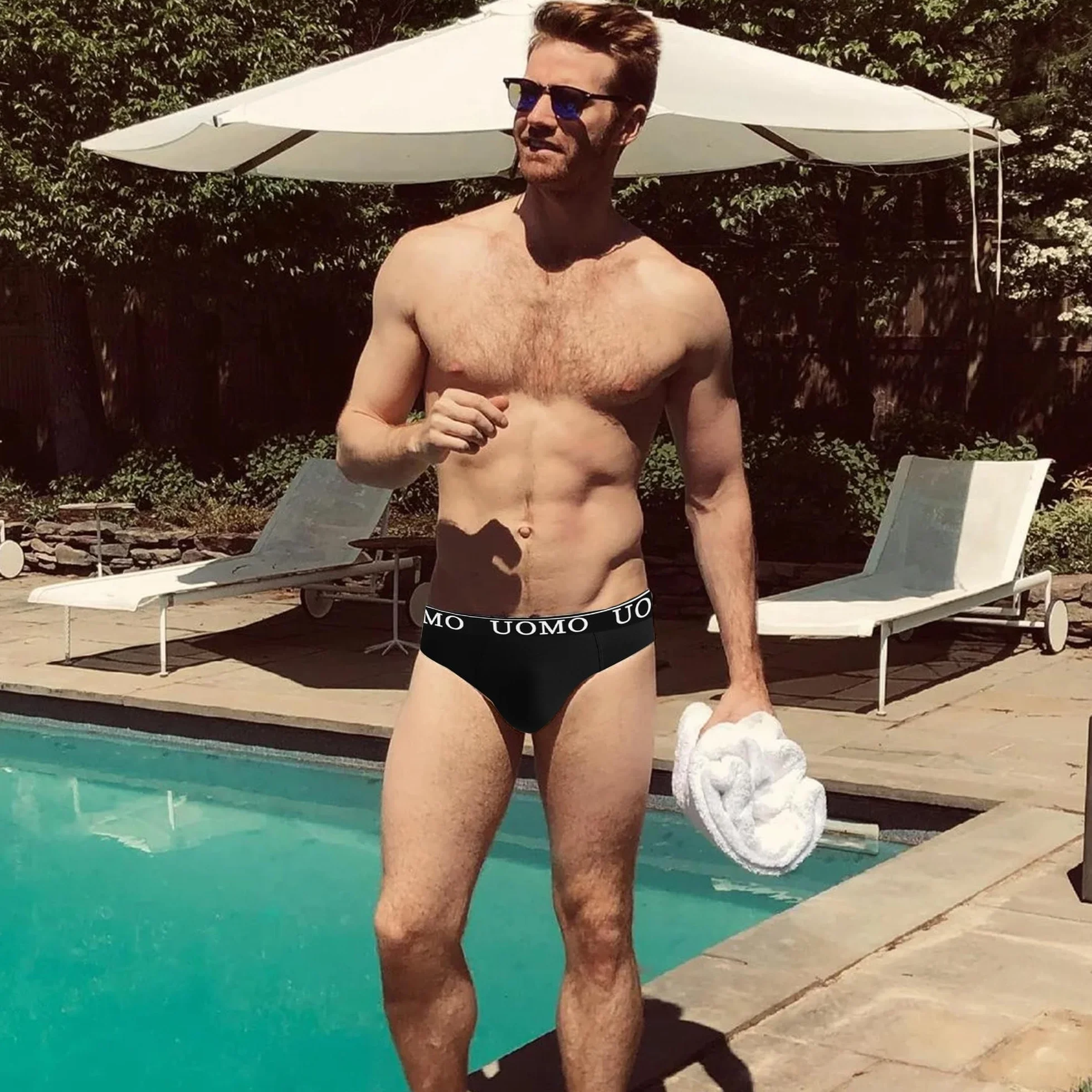 Channo Slip da Uomo in Cotone, Morbido e Confortevole