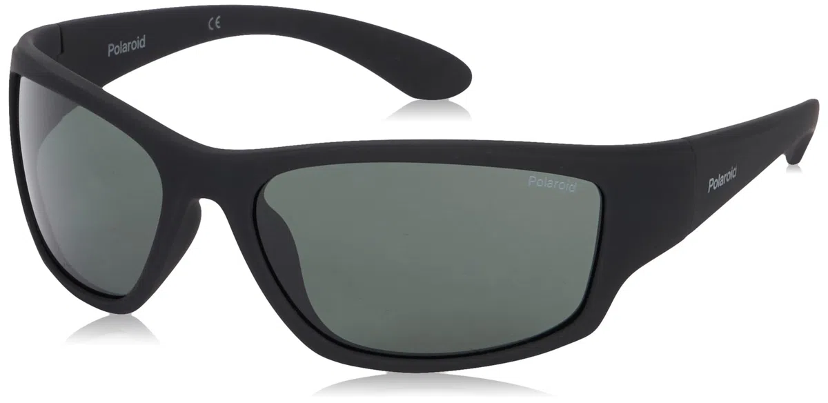 Polaroid PLD 7005/S Black Flexi Temples/Green 63/17/123 men Sunglasses