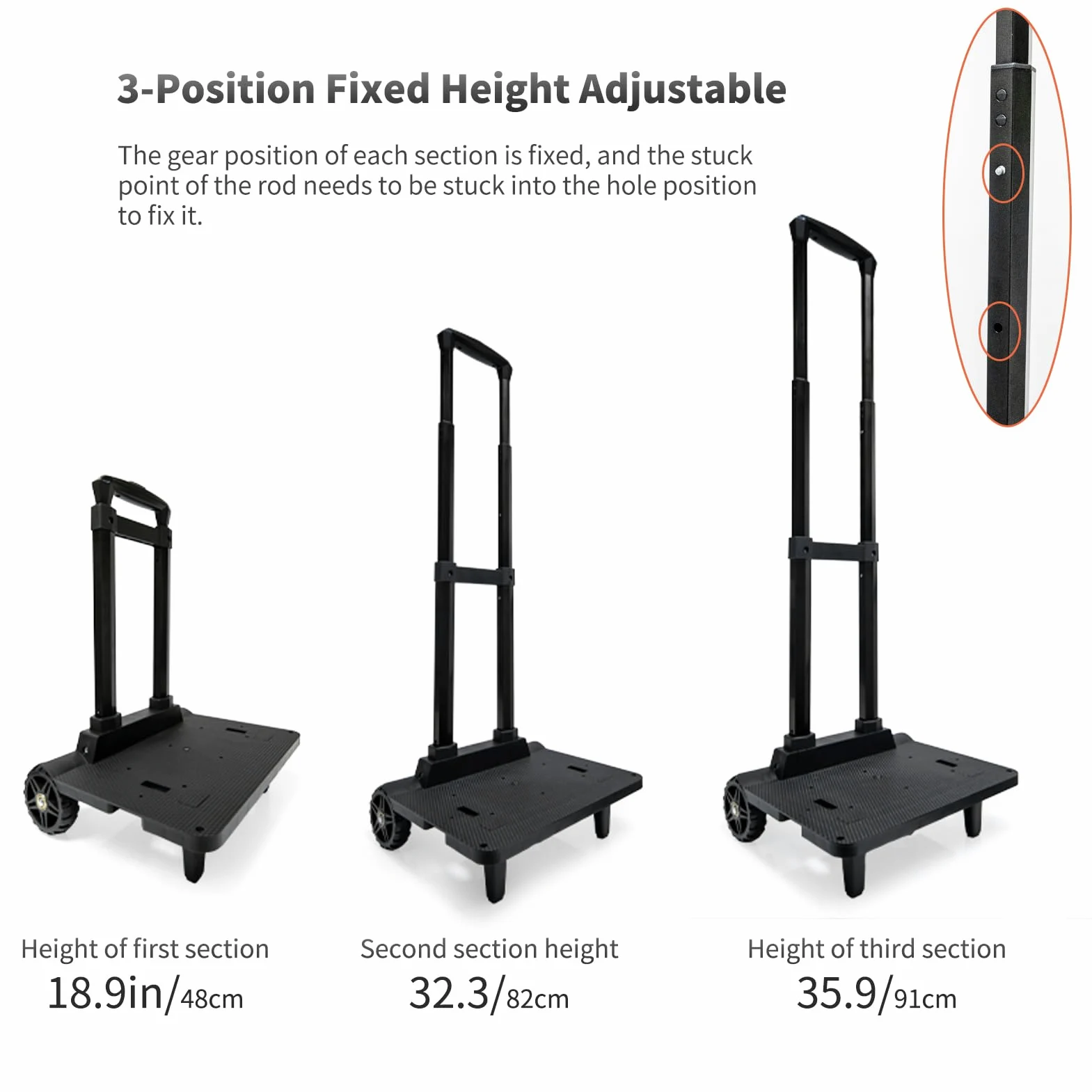 Carrello portavaligie zaino pieghevole con cinghie elastiche, telaio in alluminio leggero per viaggi, lavoro e uso quotidiano